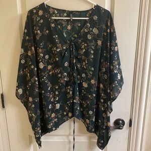 Smell the Roses Blouse - L